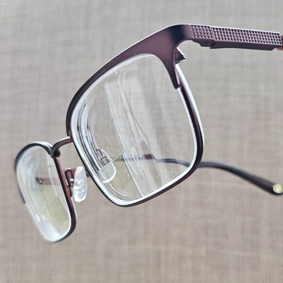 Banana Republic Eyeglasses/Glasses Brown Tone 145 53[]15 Full Rim Frame EDMUND